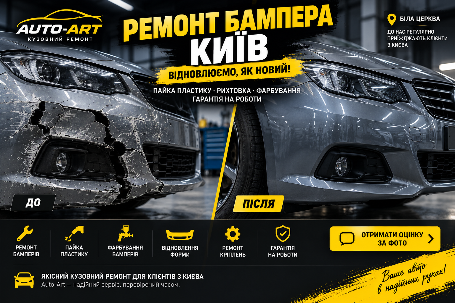 повне фарбування авто